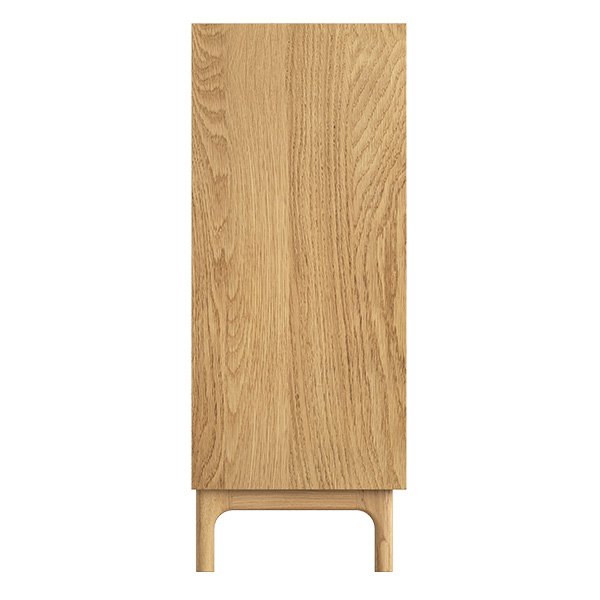 Evans Solid Oak Tallboy