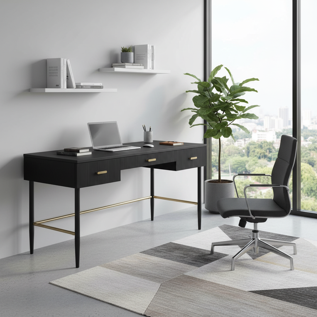 Evelyn Desk - Black