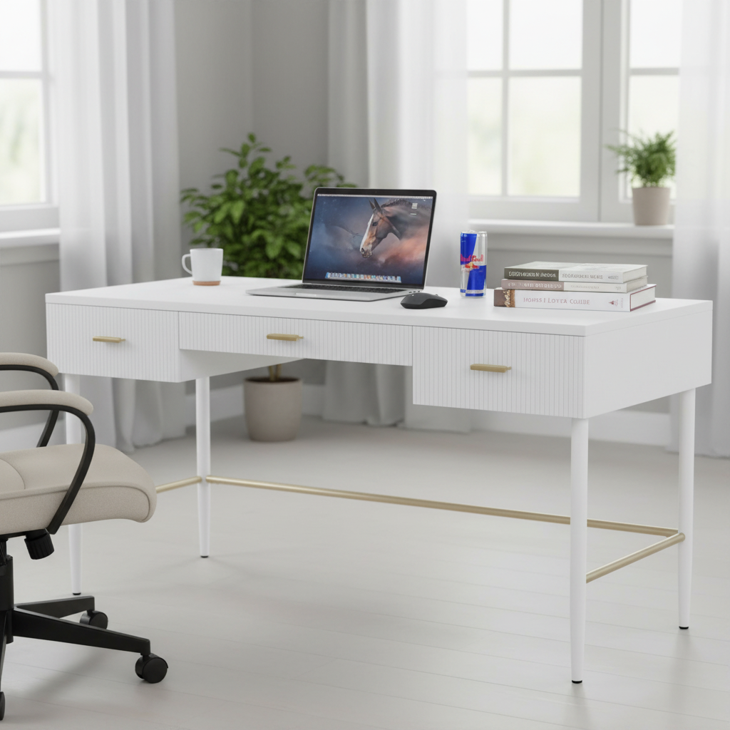 Evelyn Desk - White