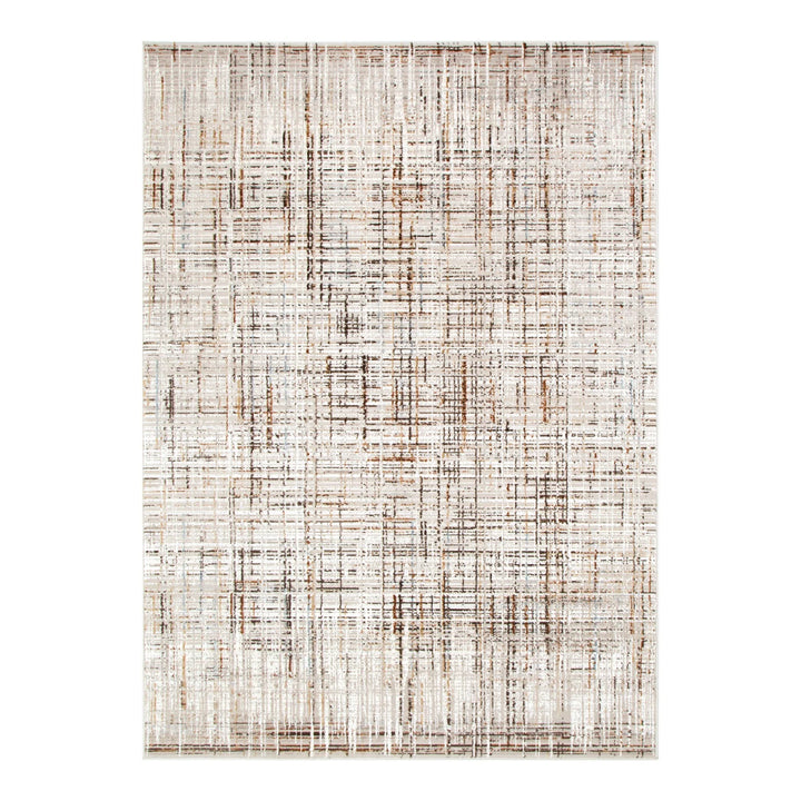 Expressions White and Light Blue Rug