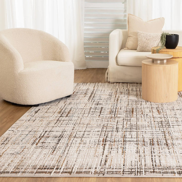 Expressions White and Light Blue Rug