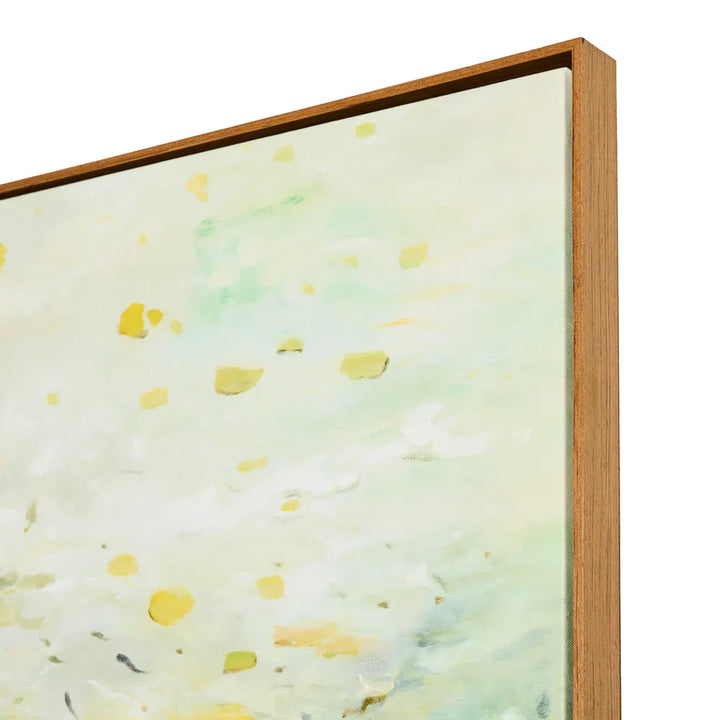 Falling Leaves Oil On Canvas Painting