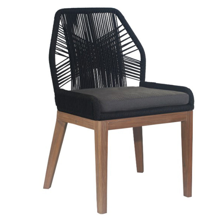 Faro Outdoor Dining Chair - Black