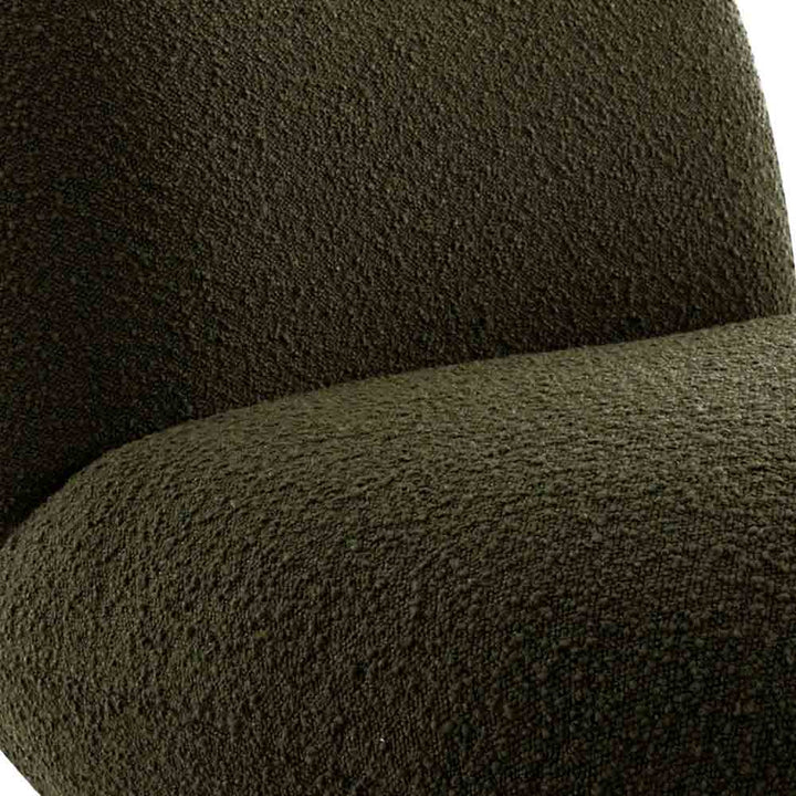 Felicity Swivel Occasional Chair - Green Boucle