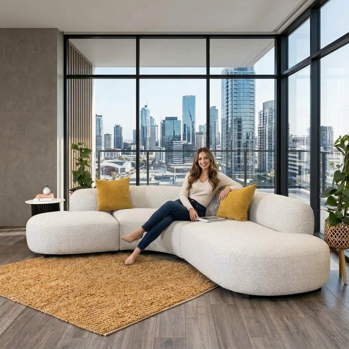 Felix 4 Seater Upholstered Sofa