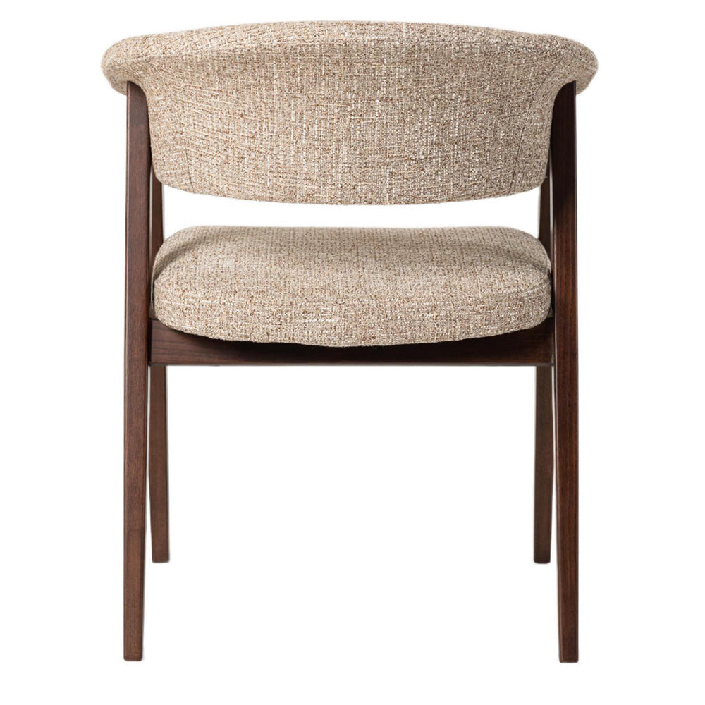 Fitzroy Set of 2 Dining Chair - Autumn + Walnut