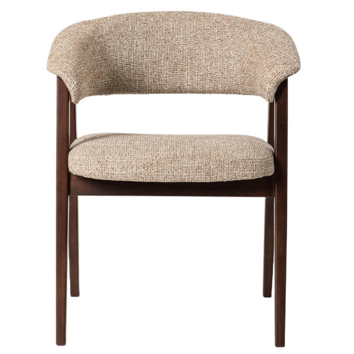 Fitzroy Set of 2 Dining Chair - Autumn + Walnut