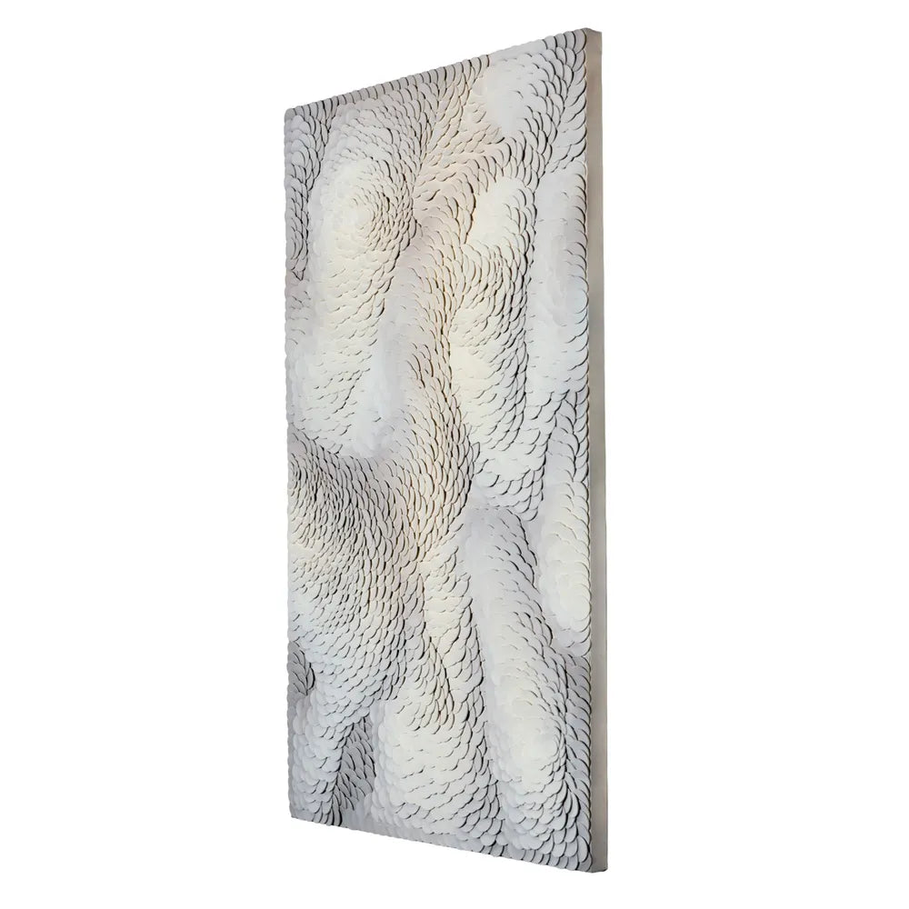 Flow State Leather Wall Art