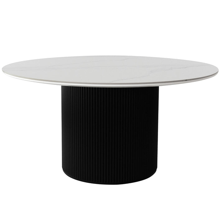 Flute Round Dining Table