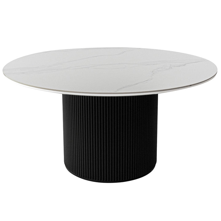 Flute Round Dining Table