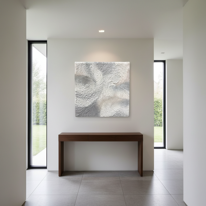Flux Leather Wall Art