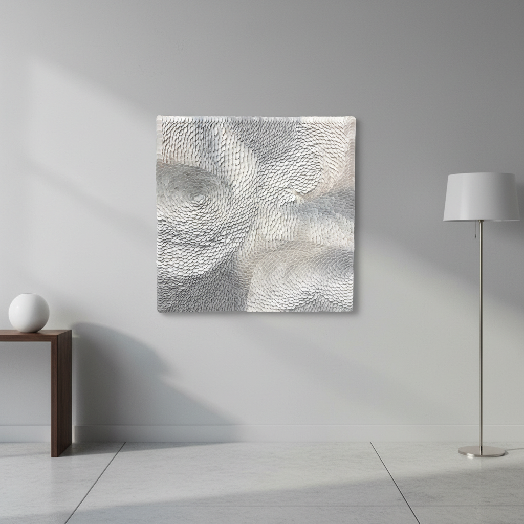 Flux Leather Wall Art