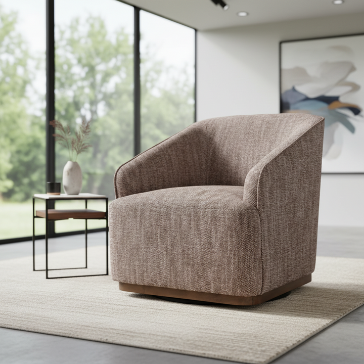 Frankston Swivel Accent Armchair - Matrix