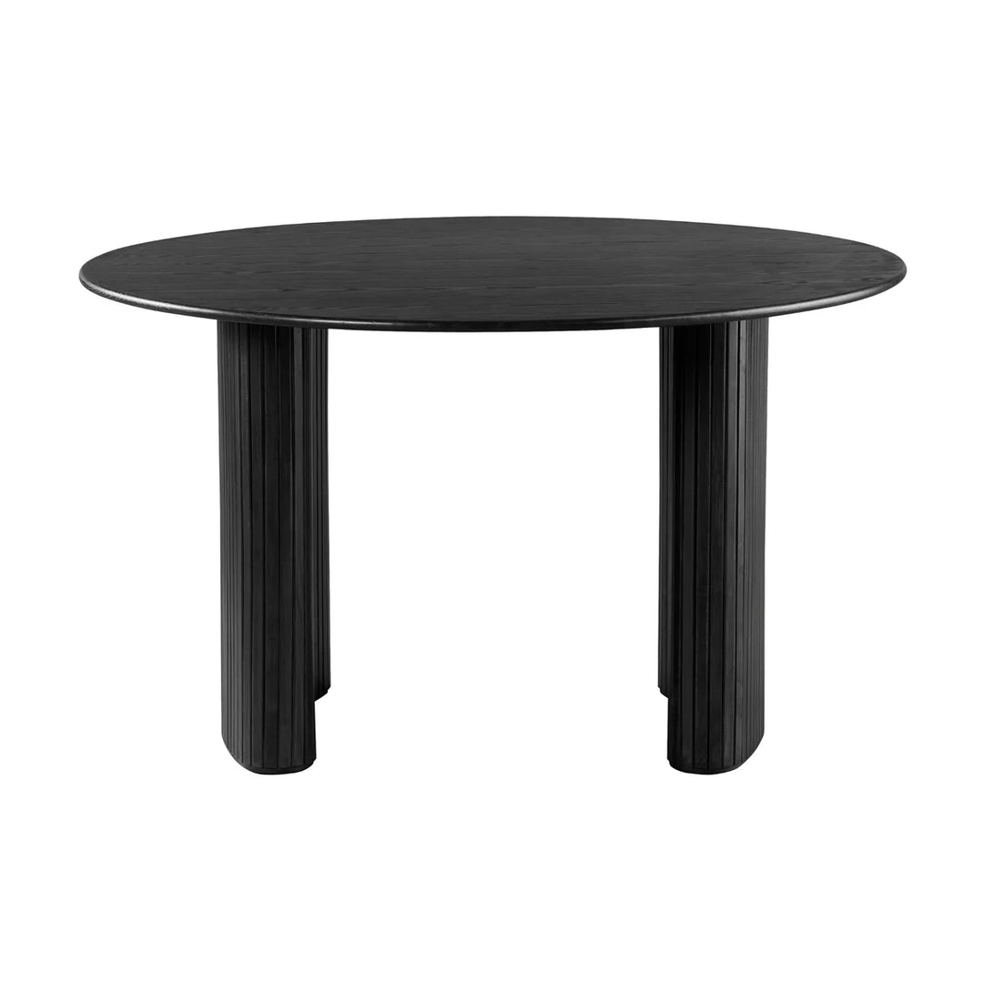 Gabino Round Dining Table - Black