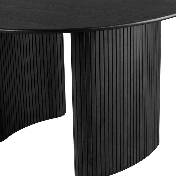 Gabino Round Dining Table - Black
