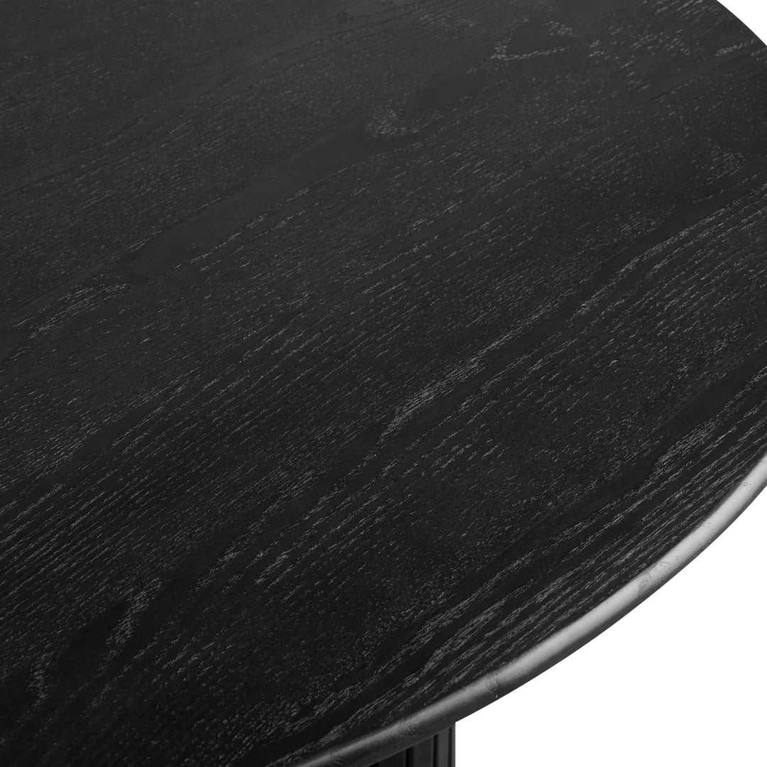 Gabino Round Dining Table - Black