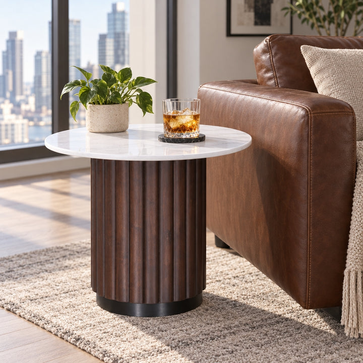 Gatton Round End Table