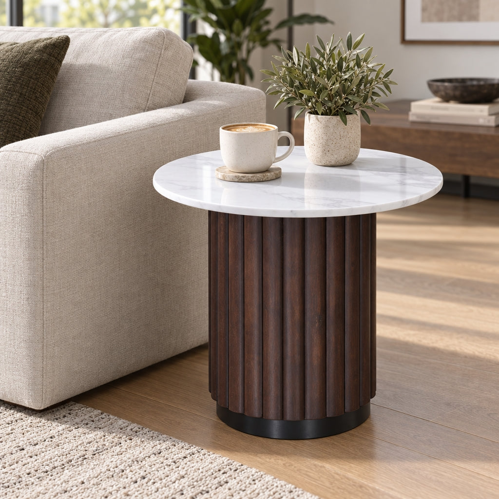 Gatton Round End Table