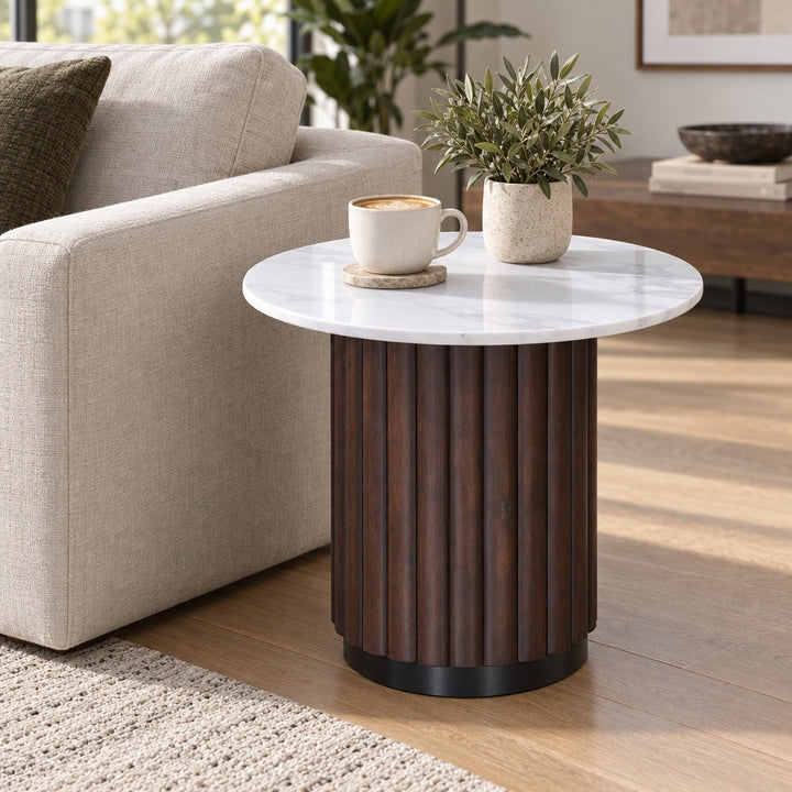 Gatton Round End Table