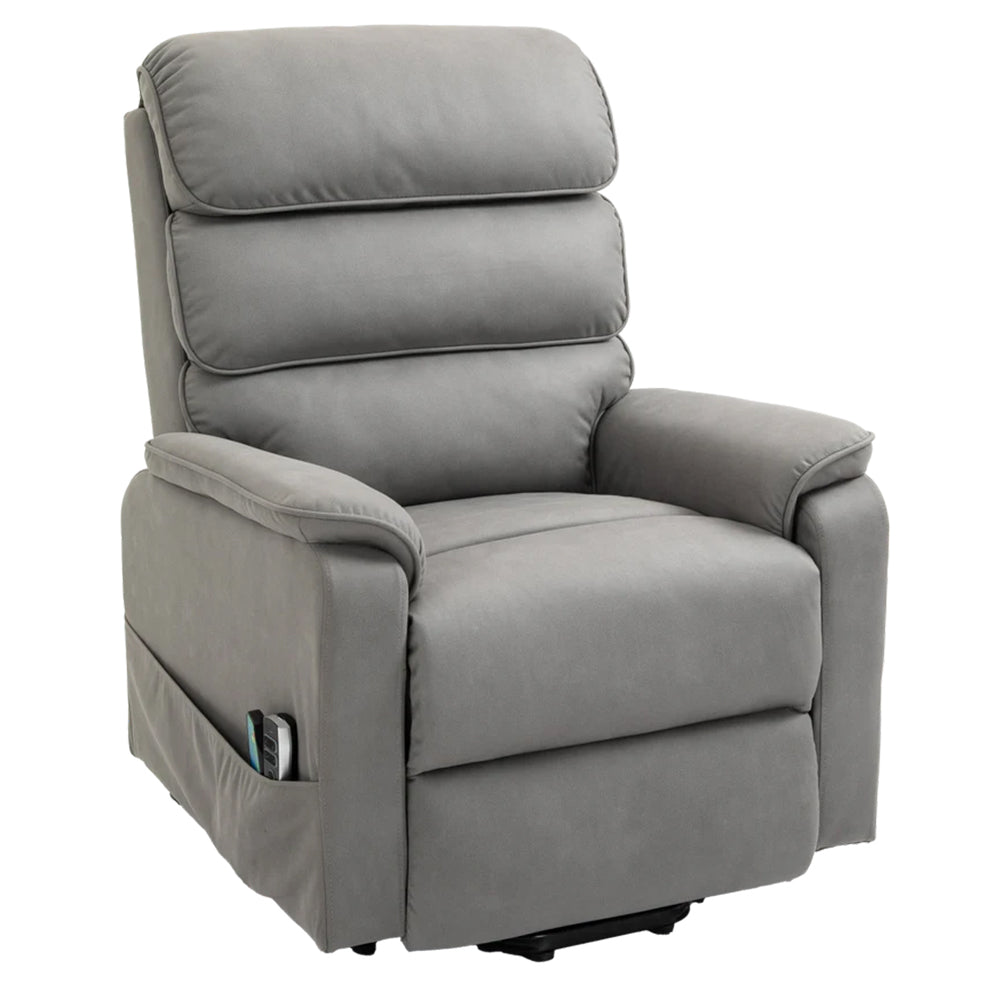 Georgia Triple Motor Fabric Recliner Lift Chair - Fossil