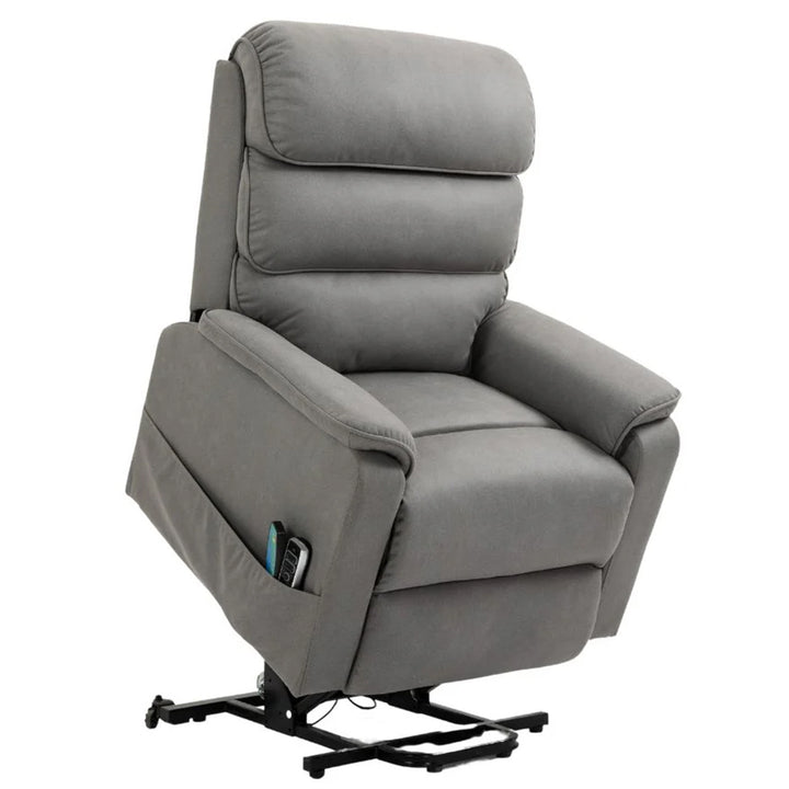 Georgia Triple Motor Fabric Recliner Lift Chair - Fossil