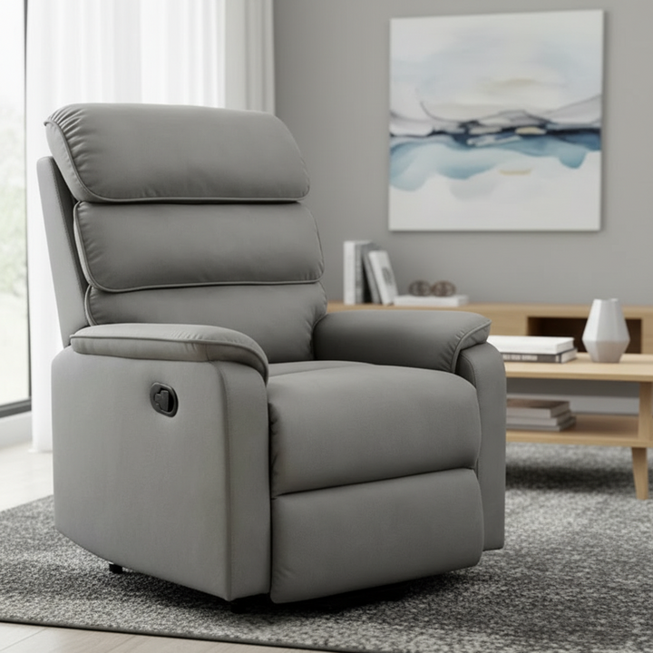 Georgia Triple Motor Fabric Recliner Lift Chair - Fossil