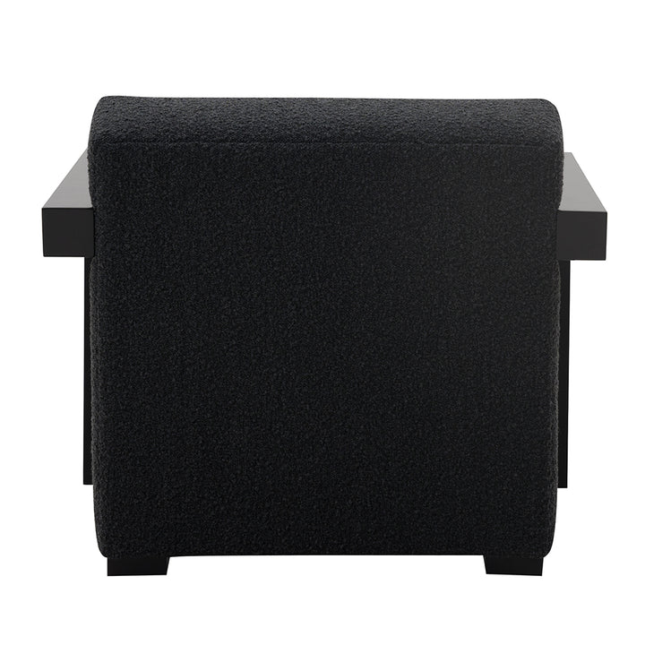 Cologne Armchair - Black Boucle