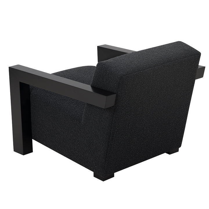 Cologne Armchair - Black Boucle