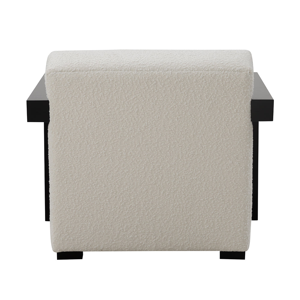 Giovanni Armchair - Ivory Boucle