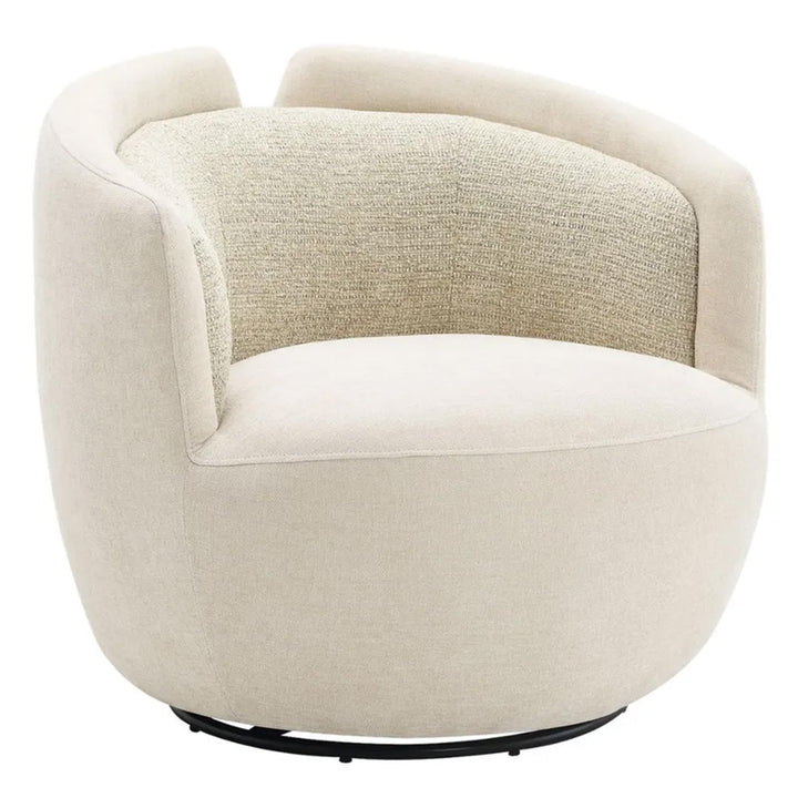 Glendale Swivel Chair - Cream