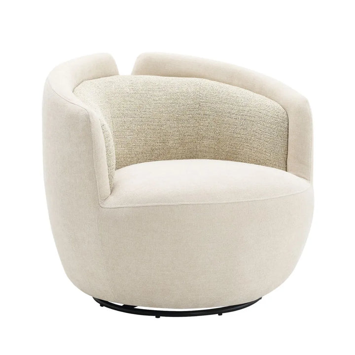 Glendale Swivel Chair - Cream