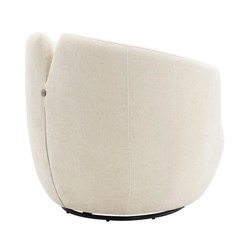 Glendale Swivel Chair - Cream