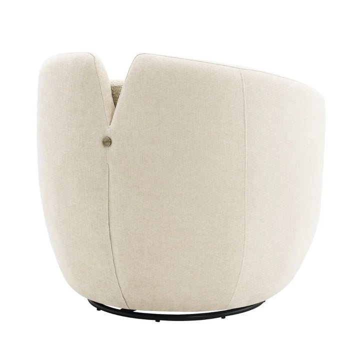 Glendale Swivel Chair - Cream