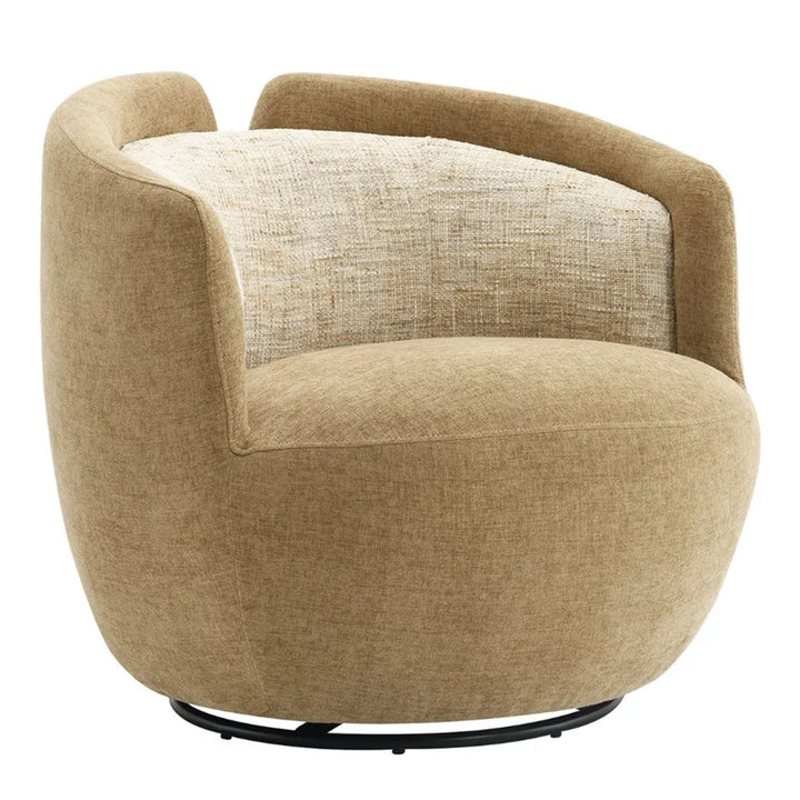 Glendale Swivel Chair - Oatmeal