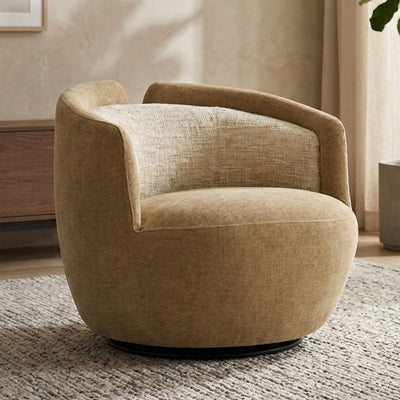 Glendale Swivel Chair - Oatmeal