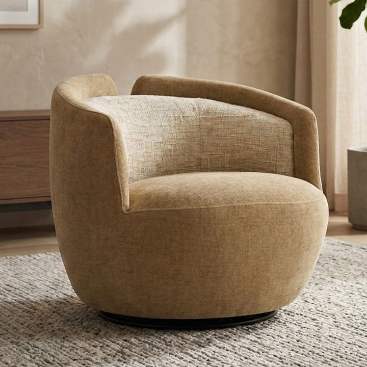 Glendale Swivel Chair - Oatmeal
