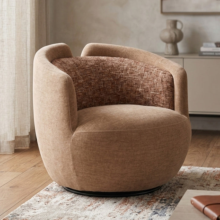 Glendale Swivel Chair - Suntan