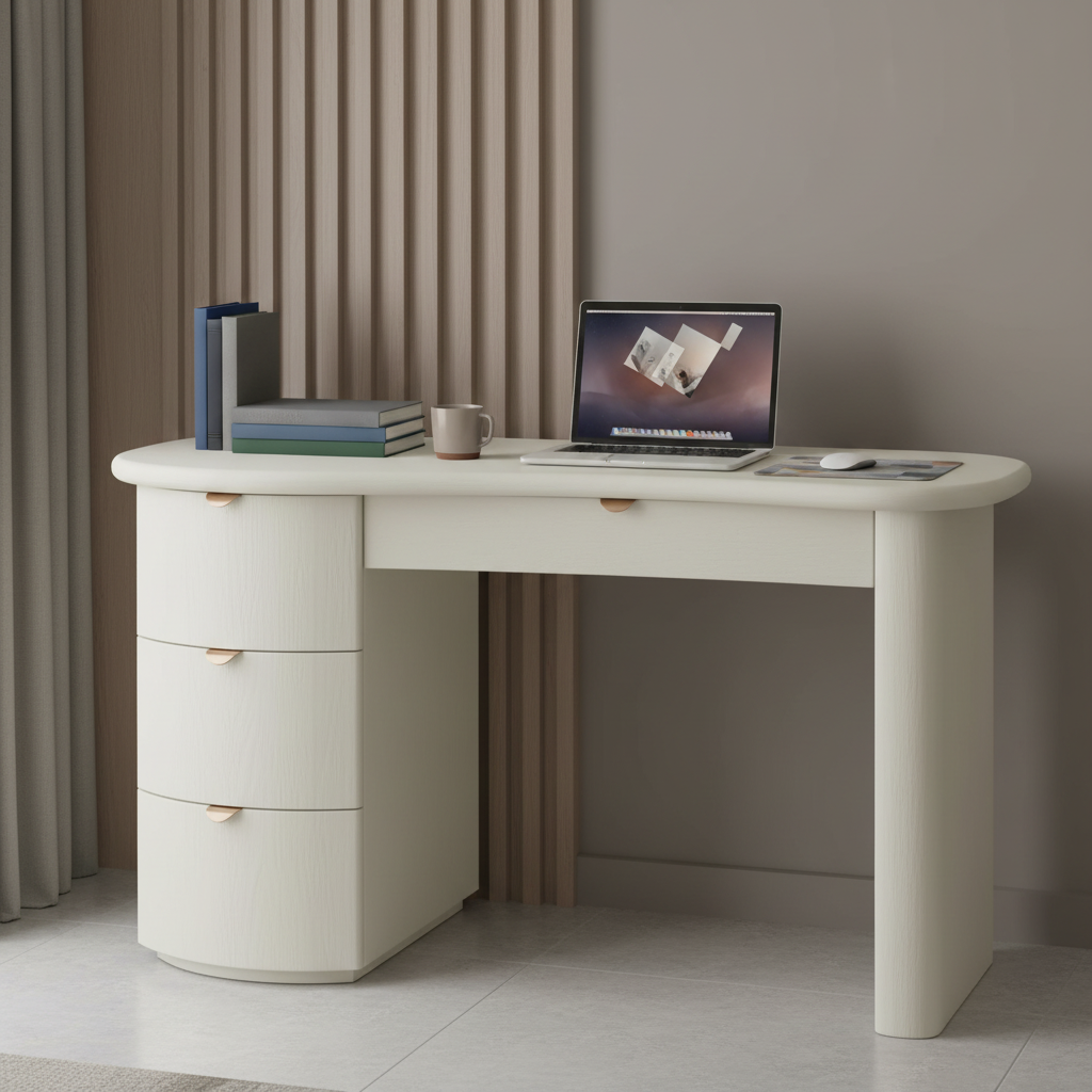 Goldborne Desk - Ivory