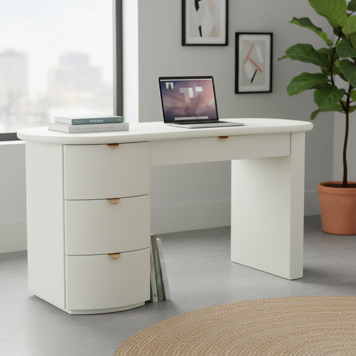Goldborne Desk - Ivory
