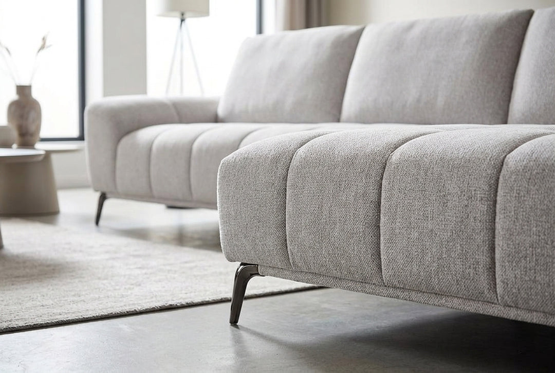 Goulburn Fabric Sofa with RHF Chaise