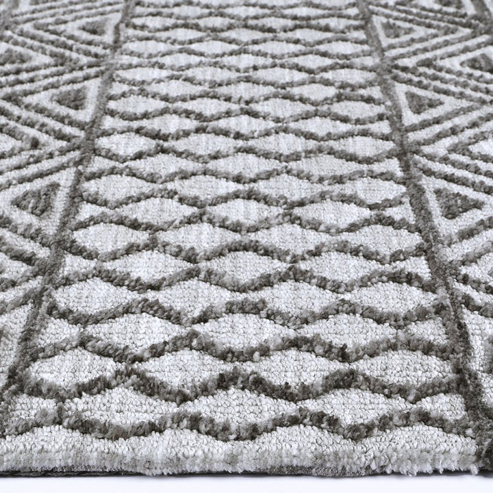 Grey Isla Hand-Tufted Rug