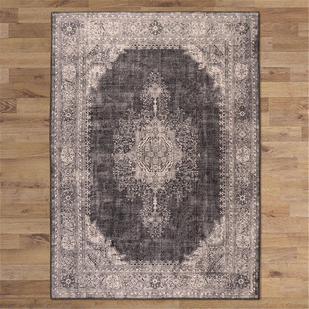 Grey & Beige Divine Power-Loomed Rug