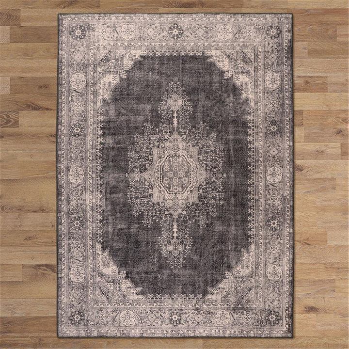 Grey & Beige Divine Power-Loomed Rug