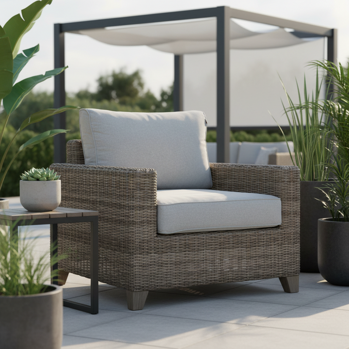 Gulfport Wicker Outdoor Armchair