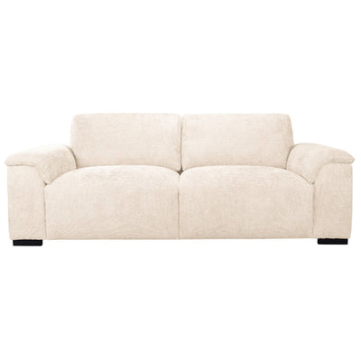Guyra 2 Seater Fabric Sofa - Light Beige