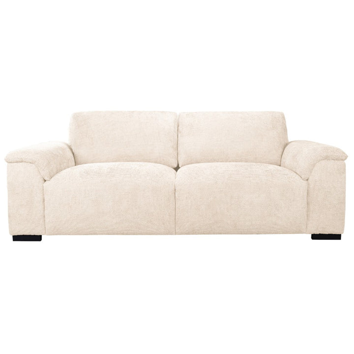 Guyra 2 Seater Fabric Sofa - Light Beige