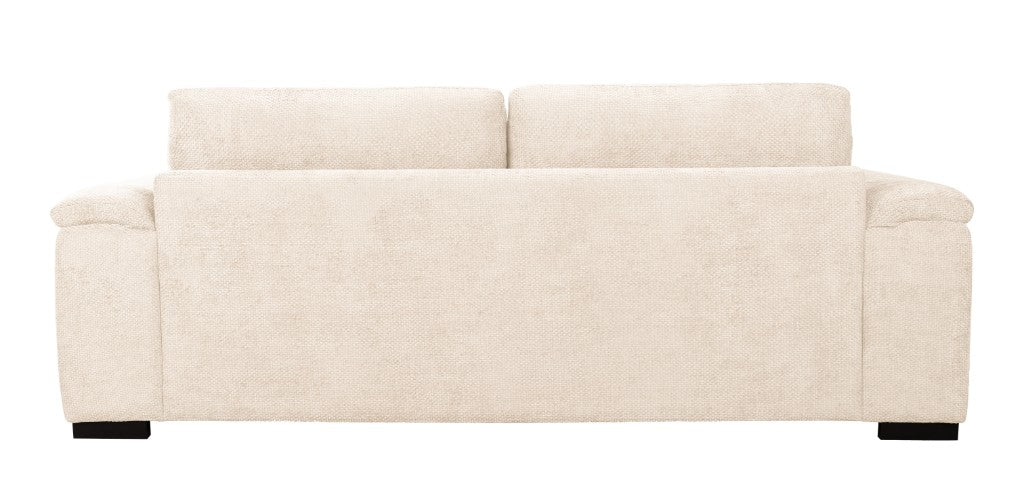 Guyra 2 Seater Fabric Sofa - Light Beige