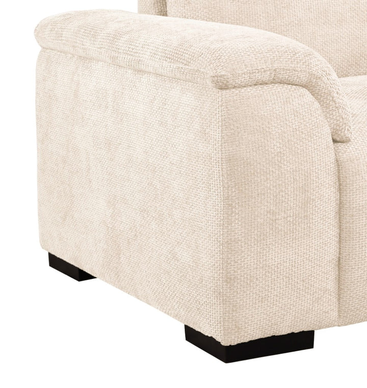Guyra 2 Seater Fabric Sofa - Light Beige