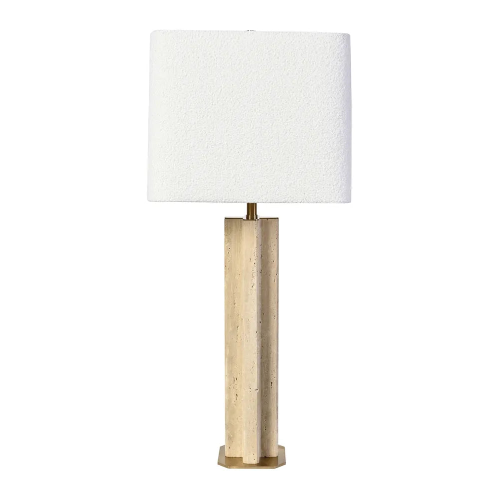 Gwen Stone Table Lamp - Natural