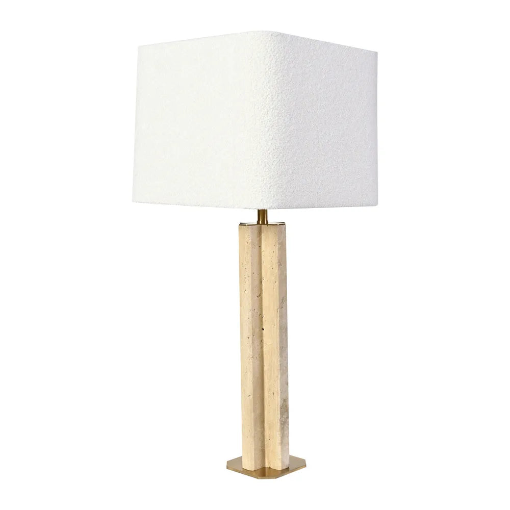 Gwen Stone Table Lamp - Natural